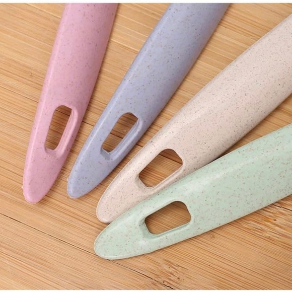 2-in-1 Wheat Straw Kitchen Soup Spoon & Colander Strainer - Picture 7 of 7